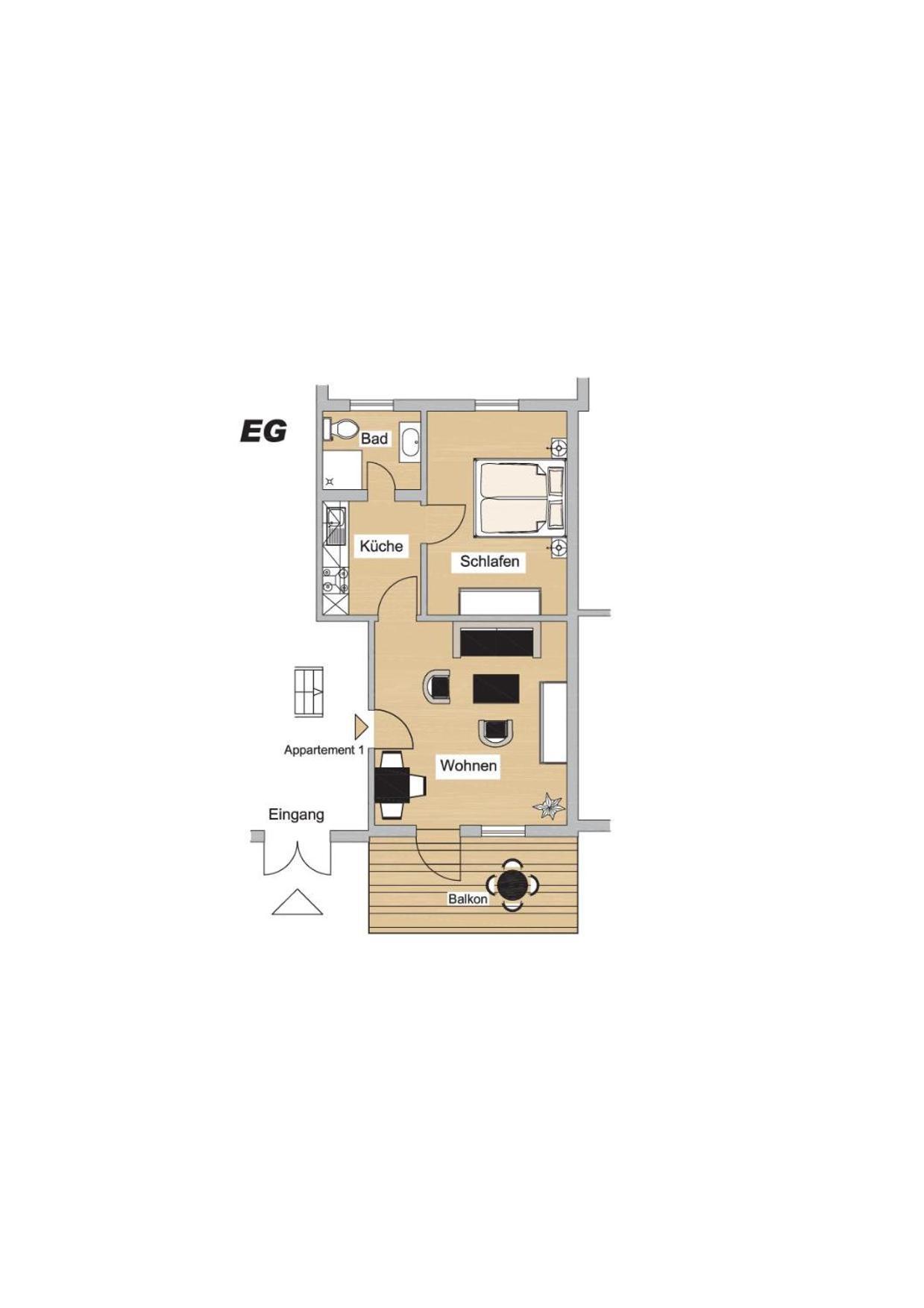 Villa Bertha Sellin Szoba fotó
